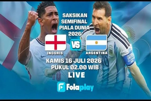 Kapan Jadwal Argentina vs Inggris 2026 