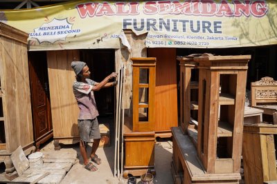 Pemerintah Targetkan KUR Tembus Rp 295 triliun, 65% Untuk Sektor Produksi (Foto: Katadata/Fauza Syahputra)