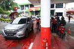 Antrean pembelian BBM di Medan kembali normal