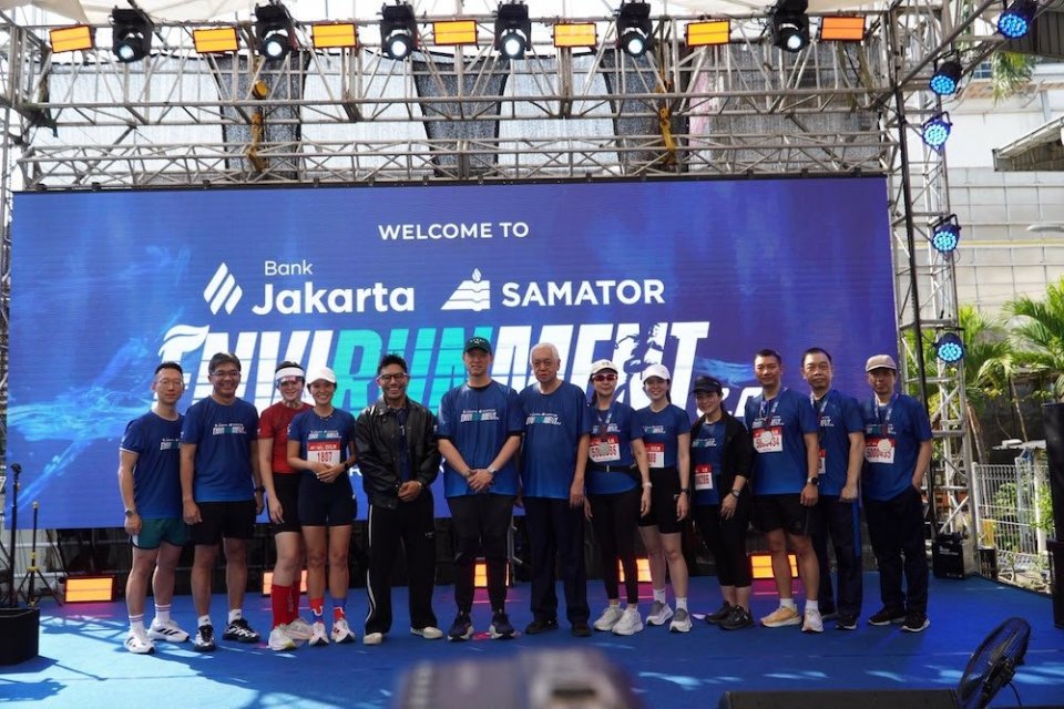 Event lari Bank Jakarta Samator EnviRUNment 3.0 
