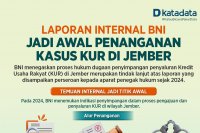 Laporan Internal BNI Jadi Awal Penanganan Kasus KUR di Jember