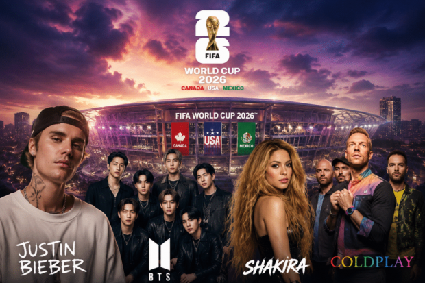 artis yang tampil di Piala Dunia 2026