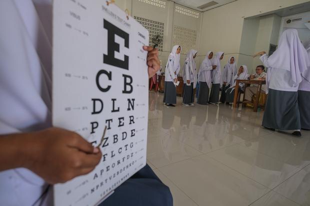 Cek Kesehatan Gratis pelajar di Kendari