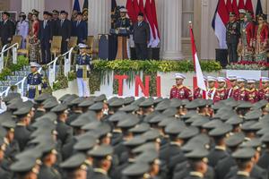 Upacara Prasetya Perwira TNI POLRI