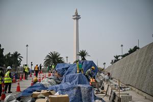Progres pembangunan MRT Fase 2A