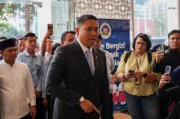 Sudaryono sebagai Kepala Badan Gizi Nasional (BGN) yang baru menggantikan Nanik S. Deyang (Foto: Katadata/Fauza Syahputra)