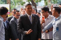 Sudaryono sebagai Kepala Badan Gizi Nasional (BGN) yang baru menggantikan Nanik S. Deyang (Foto: Katadata/Fauza Syahputra)