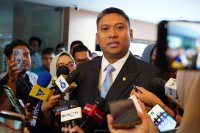 Sudaryono sebagai Kepala Badan Gizi Nasional (BGN) yang baru menggantikan Nanik S. Deyang (Foto: Katadata/Fauza Syahputra)