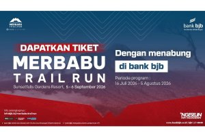 bank bjb merbabu trail run