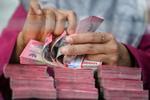 Nilai tukar rupiah melemah