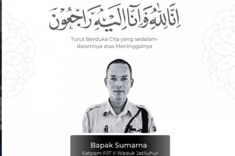 Kronologi Satpam Tewas Terborgol di Waduk Jatiluhur