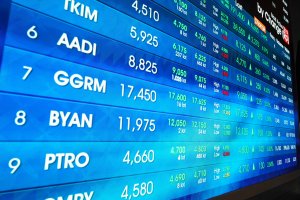 Indeks Harga Saham Gabungan (IHSG) menguat (Foto: Katadata/Fauza Syahputra)