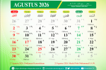 Kalender Hijriah Agustus 2026