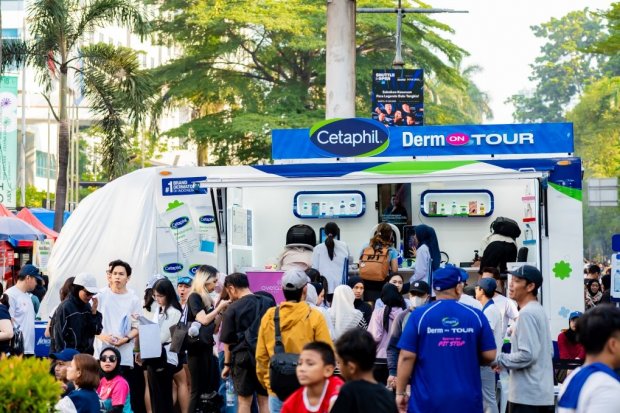 Cetaphil Derm On Tour gelaran yang berlangsung mulai 20 Juli hingga 2 Agustus 2026, di kawasan Car Free Day (CFD), FX Sudirman, Jakarta.