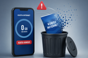Ilustrasi kuota internet hangus