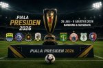 Jadwal Piala Presiden 31 Juli 2026