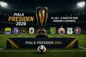 Jadwal Piala Presiden 31 Juli 2026