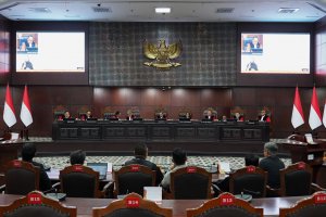 MK Putuskan Mulai 2028, Program MBG Tak Boleh Pakai Anggaran Pendidikan (Foto: Katadata/Fauza Syahputra)