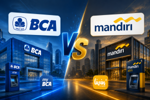 BCA vs Bank Mandiri