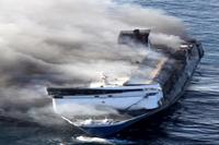KMP Mutiara Sentosa 2 terbakar di perairan Sumenep