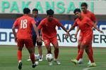 Latihan Timnas Vietnam jelang lawan Timnas Indonesia