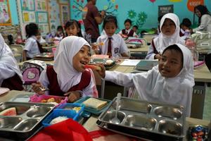 Capaian penerima manfaat MBG di Sulsel