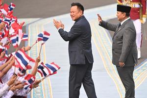 Presiden Prabowo terima kunjungan PM Thailand