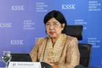 Konferensi Pers Hasil Rapat Berkala Komite Stabilitas Sistem Keuangan (KSSK) III 2026 (Foto: Katadata/Fauza Syahputra)