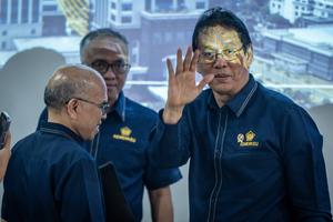 Konferensi pers Kementerian Keuangan