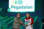 Kepala Divisi ESG PT Pegadaian (persero) Jainuddin (kanan) 