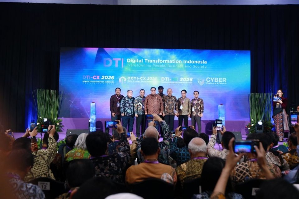DTI Series 2026 resmi dibuka di Jakarta International Convention Center (JICC), Rabu (5/8), mempertemukan pemerintah, regulator, dan pelaku industri untuk mempercepat transformasi digital Indonesia.