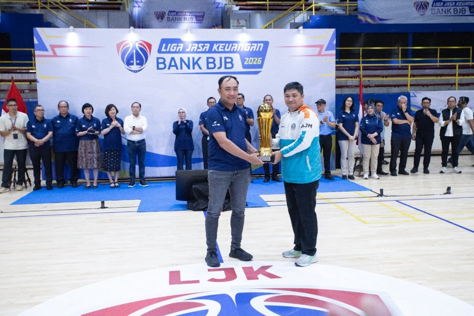 bank bjb menjadi sponsor utama Liga Jasa Keuangan (LJK) 2026 yang resmi dibuka di Jakarta, Senin (3/8).