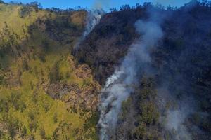 Kebakaran hutan kawasan Gunung Bromo