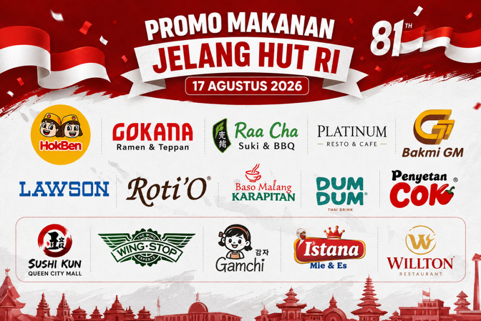 Promo Makanan Jelang HUT RI