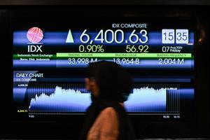 IHSG ditutup menguat 65,94 poin