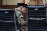 Sidang dakwaan kasus dugaan korupsi kuota haji (Foto: Katadata/Fauza Syahputra)