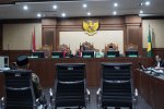 Sidang dakwaan kasus dugaan korupsi kuota haji (Foto: Katadata/Fauza Syahputra)