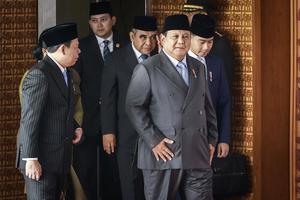 Presiden tiba di Kompleks Parlemen