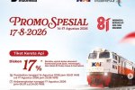 Cara Dapat Diskon Tiket Kereta 17 Persen