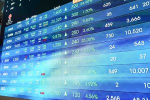 IHSG sesi pertama ditutup naik 0,56% ke 6.337 (Foto: Katadata/Fauza Syahputra) 