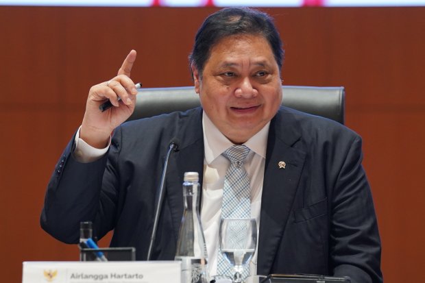 Konferensi Pers Nota Keuangan dan RAPBN 2027 (Foto: Katadata/Fauza Syahputra)