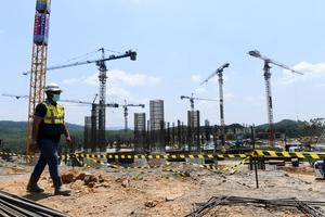 Pembangunan gedung Yudikatif dan Legislatif