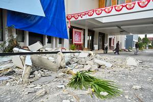Dampak gempa di Manggarai NTT