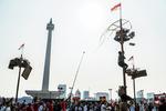 Pesta Rakyat HUT ke-81 RI di Monas