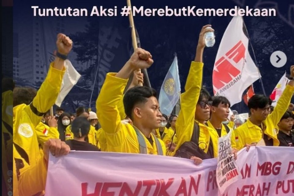Daftar 8 Tuntutan Demo BEM UI Hari Ini