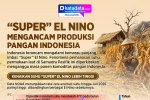 INFOGRAFIK: “Super” El Nino Mengancam Produksi Pangan Indonesia