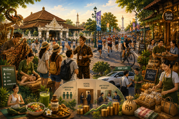 Ilustrasi Kota Solo