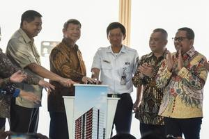 Groundbreaking hunian terjangkau Manggarai
