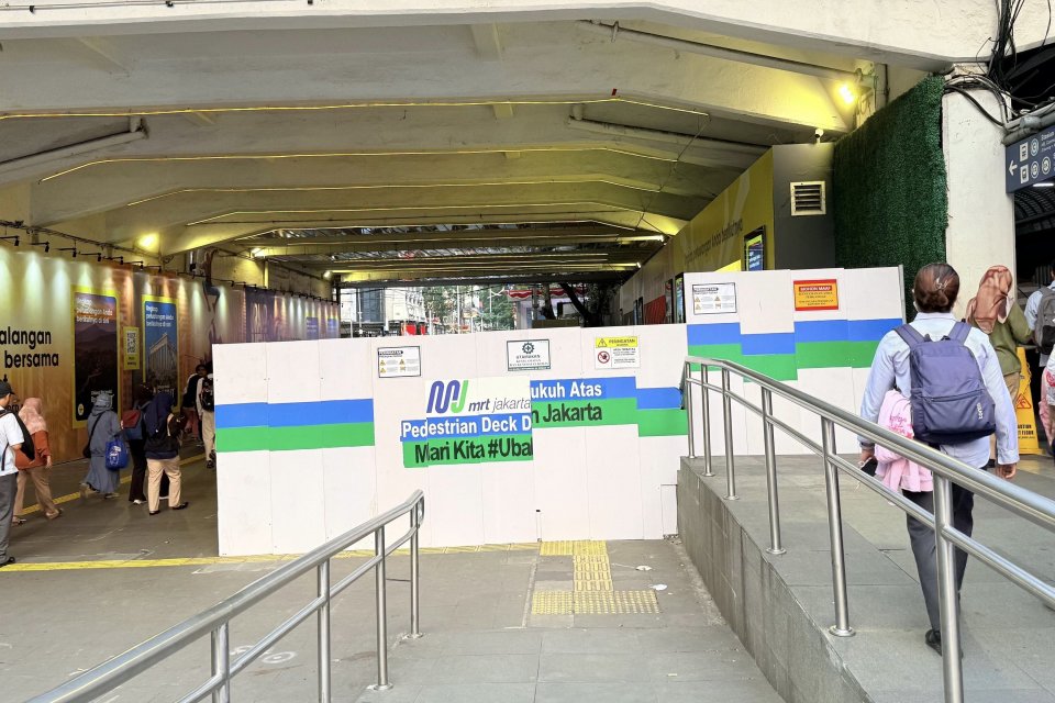 Pedestrian Deck TOD Dukuh Atas