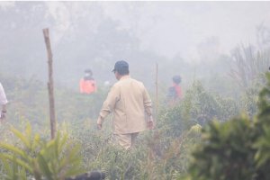 Kunjungan Prabowo Subianto ke Kalimantan Barat, Sabtu (22/8)